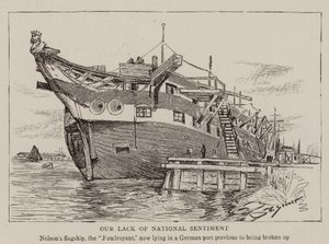 Nelsons flagskib Foudroyanten